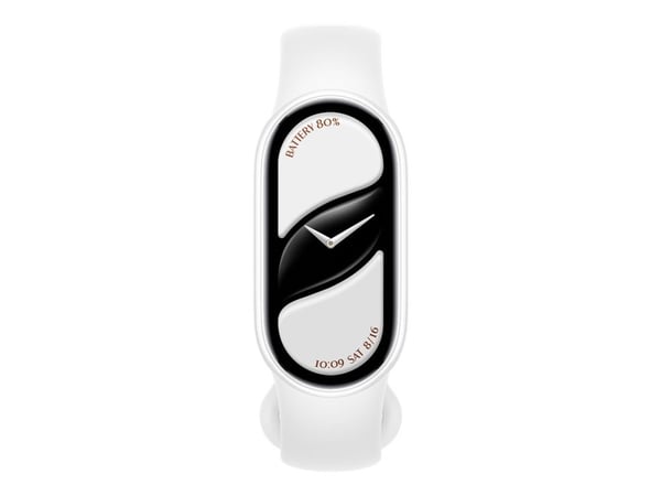 Xiaomi Smart Band 10 - Ceramic Edition - aktivitetssporer med stropp - fluororubber - håndleddstørrelse: 135-210 mm - display 1.72" - Bluetooth - 2...