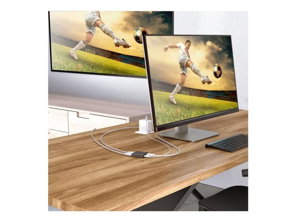 j5create 8K HDMI™ 2.1 2-suuntainen Jakaja, HDMI, 2x HDMI, 7680 x 4320 pikseliä, Harmaa, Alumiini, 8K Ultra HD