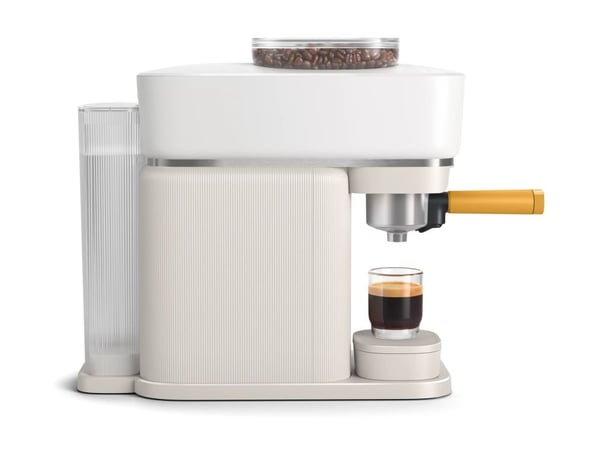 Philips BAR300/03, Espressomaskin, 1,2 L, Kaffebønner, Innebygd kvern, 1550 W, Hvit