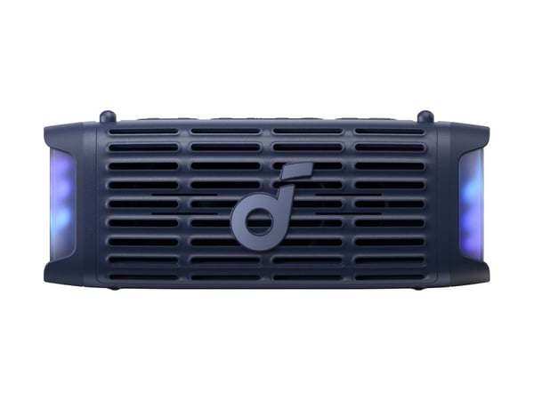 Soundcore Boom 3i - Høyttaler - for bærbar bruk - trådløs - Bluetooth - Appstyrt - 50 watt - mørkeblått hav