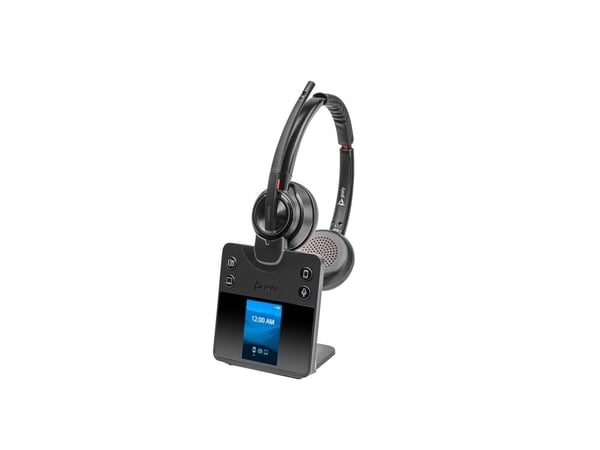 HP Poly Savi 8420, Wireless, Office/Call center, Headset, Black