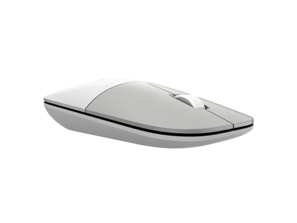 HP Z3700 - Mus - trådløs - 2.4 GHz - USB trådløs mottaker - keramisk hvit - for HP 21, 22, 24, 27; Pavilion 24, 27, 32, TP01