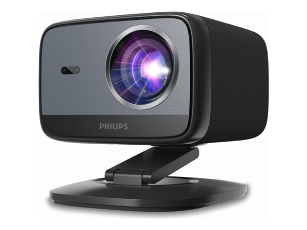 Philips NeoPix NPX450 - LCD-projektor - portabel - 500 ANSI-lumen - Full HD (1920 x 1080) - 1080p - 802.11ax trådløs / Bluetooth 5.0 - mørk grå, svart