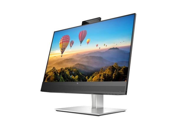 HP E24m G4 Conferencing - E-Series - LED-skjerm - 23.8" - 1920 x 1080 Full HD (1080p) @ 75 Hz - IPS - 300 cd/m² - 1000:1 - 5 ms - HDMI, DisplayPort...