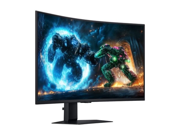 Samsung Odyssey G7 S37FG756EU - G75F Series - LED-skjerm - gaming - kurvet - 37" - 3840 x 2160 4K UHD (2160p) @ 165 Hz - VA - 350 cd/m² - 3000:1 - ...