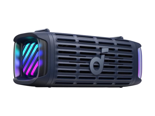 Soundcore Boom 3i - Høyttaler - for bærbar bruk - trådløs - Bluetooth - Appstyrt - 50 watt - mørkeblått hav