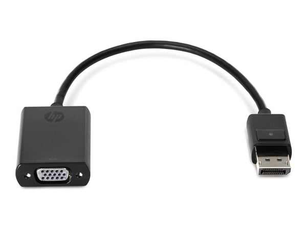 HP - Videokonverter - DisplayPort - VGA - for Elite t655; EliteBook 8470; Pro 260 G9, t550; Workstation Z4 G5, Z6 G5; ZBook 17 G4