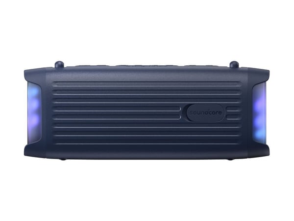 Soundcore Boom 3i - Høyttaler - for bærbar bruk - trådløs - Bluetooth - Appstyrt - 50 watt - mørkeblått hav