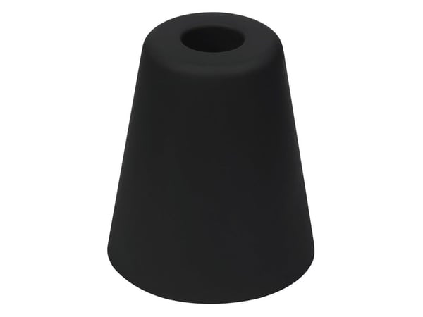 Haushalt Door Stop 80S 70X80mm Black 1Pcs