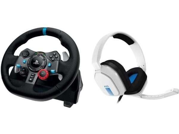 Logitech G - Ohjauspyörä ja poljinsarja