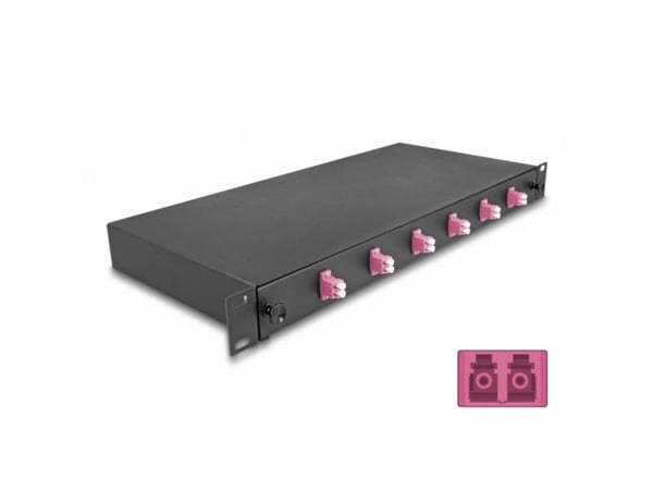 DeLOCK 66999, Musta, Metalli, 482 mm, 220 mm, 44 mm