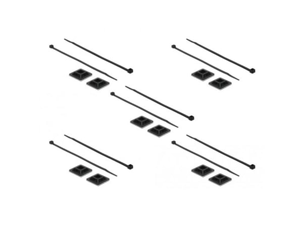 Asennusalusta 25 x 25mm ja kaapelinside L 300 x L 4,8mm