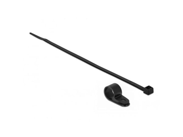 Delock - Kaapelinsidontasarja - 30 cm - musta