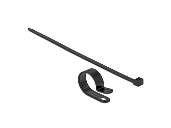 Delock - Kaapelinsidontasarja - 30 cm - musta