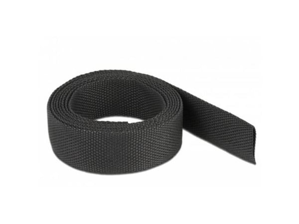 DeLOCK 20793, Kutistesukka, Musta, Polyolefiini, 2 m, 1 kpl, 2:1