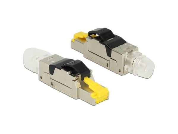 Delock - Nettverkkontakt - RJ-45 (hann) - 6.22 cm - CAT 8