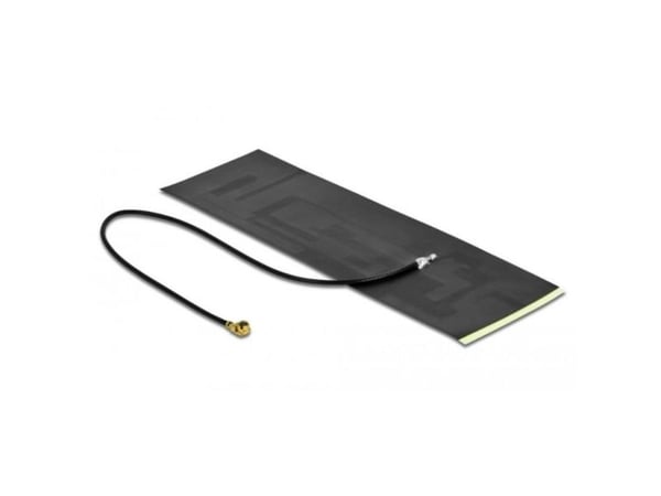 Delock - Antenne - 95 cm - plate - Smart Home - 0.42 - 5 dBi - rundtstrålende - innendørs, klebemontering - svart