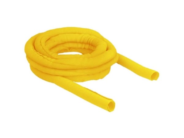 Delock - Flätad ärm - 5 m - gul
