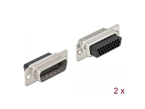 Delock - Datakopling - HD-26 (hann) (en pakke 2)
