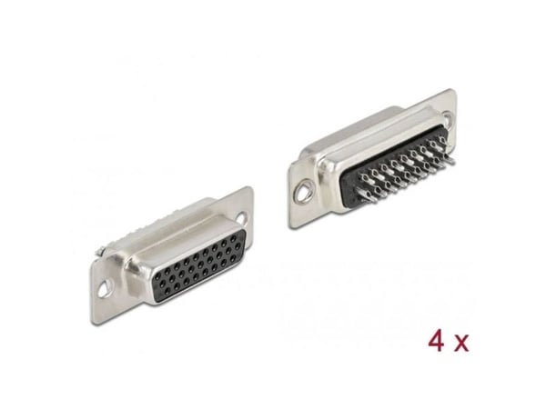 Delock - Datakopling - HD-26 (hunn) (en pakke 4)