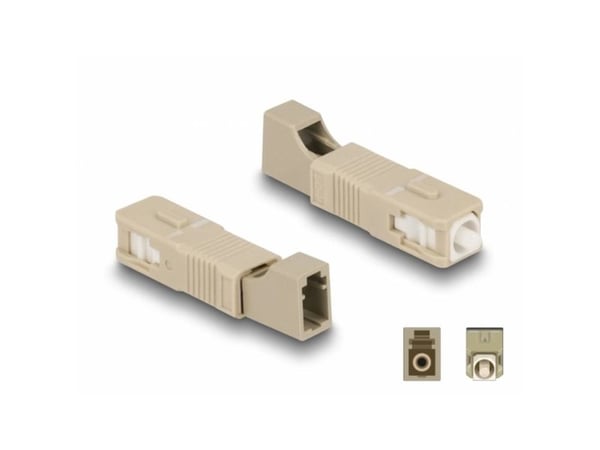 DeLOCK 87942, LC/SC, Beige, Muovi, 9,5 mm, 45,9 mm, 8,9 mm