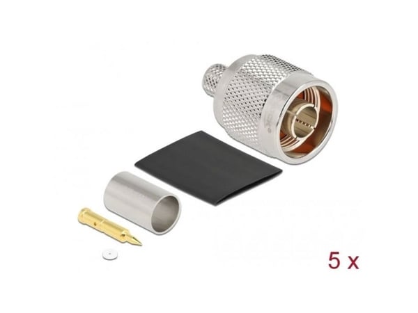 Delock - Antennekontakt - N-kontakt (hann) klemforbindelse - LMR-300