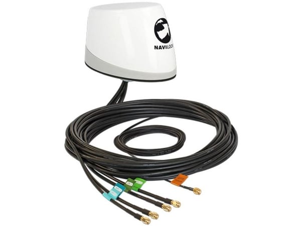 Delock Navilock NL-400 multibånd GNSS LTE-MIMO WLAN-MIMO-antenne 5x RP-SMA omnidireksjonell utendørs takmontering (88989)