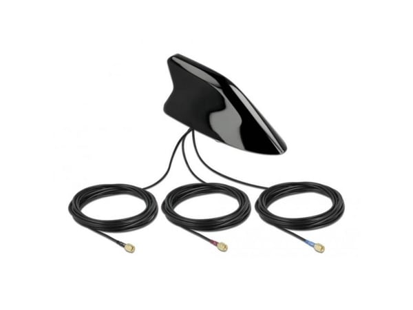 DeLOCK 90052, Katto, Kiinteä kiinnitys, 3 m, 50 O, 70 mm, 182 mm