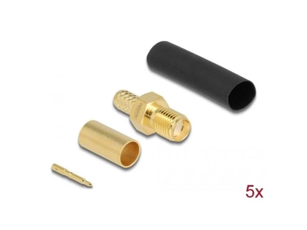 Delock - Antennetilkobling - RP-SMA (S) crimp (90045)