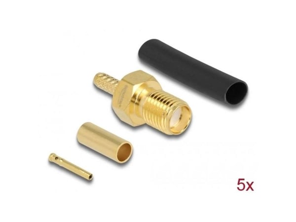 Delock - Antennetilkobling - SMA (M) crimp - RG-174/RG-316 (90037)