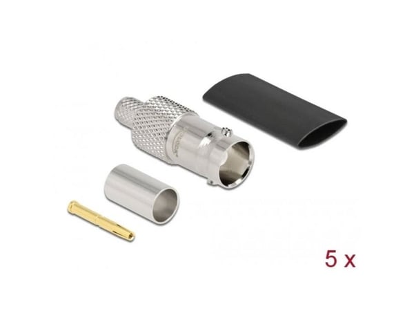 Delock - RF-liitin - BNC uros - koaksiaali