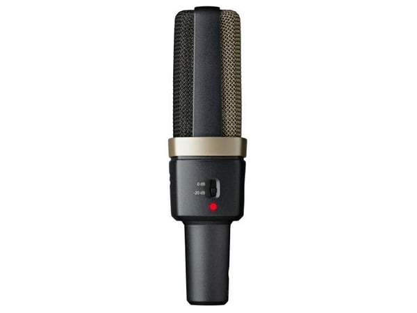 AKG C314, Studiomikrofon, 20 - 20000 Hz, 200 O, Koblet med ledninger (ikke trådløs), XLR-3, Sort