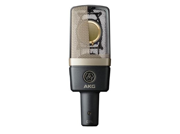 AKG C314, Studiomikrofon, 20 - 20000 Hz, 200 O, Koblet med ledninger (ikke trådløs), XLR-3, Sort
