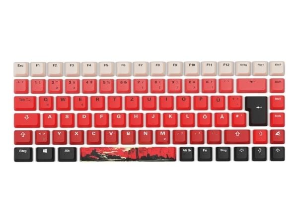 Sharkoon SKILLER SGK50 S3 Design Bundle - D3, Flerfarget, Bilde, Antiskliunderlag, Musematte til gaming
