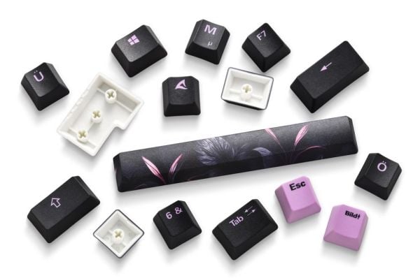 Sharkoon SKILLER SGK50 S3 Design Bundle - D2, Flerfarget, Bilde, Antiskliunderlag, Musematte til gaming