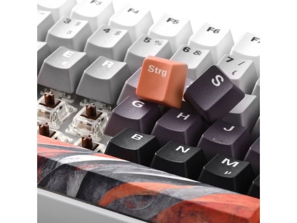 Sharkoon SKILLER SGK50 S3 Design Bundle - D6, Flerfarget, Bilde, Antiskliunderlag, Musematte til gaming