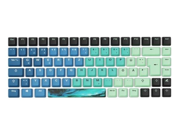 Sharkoon SKILLER SGK50 S3 Design Bundle - D4, Flerfarget, Bilde, Antiskliunderlag, Musematte til gaming