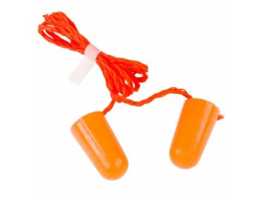 3M 1110, Engangsøreplugg, Jobb, Normal, In-ear, Rød, Koblet med ledninger (ikke trådløs)