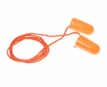 3M 1110, Engangsøreplugg, Jobb, Normal, In-ear, Rød, Koblet med ledninger (ikke trådløs)