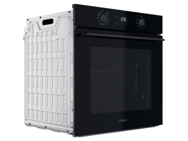 Whirlpool OMK58CU1SB, Keskikokoinen, Sähköuuni, 71 L, 71 L, Katalyyttinen, Kiinteä
