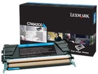 Lexmark C746A3CG, 7000 sivua, Syaani, 1 kpl