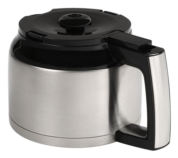 Melitta 4006508223527, Kanna, Melitta, Type 1021-12, Svart, Rostfritt stål, Rostfritt stål, 1 styck