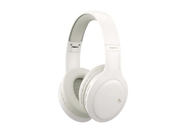 Havit H633BT trådløse on-ear-hodetelefoner, beige (H633BT)