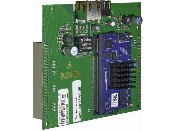 AGFEO ES 5xx Upgrade Kit, Blå, Grønn, Grå, ES 512, ES 516, ES 522, ES 522 IT, 215 g, 227 mm, 158 mm, 56 mm