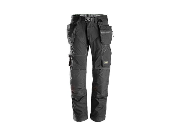 Snickers Workwear 69020404048, Bukser, Mand, Sort, Elastin, Polyester, 270 g/m², 88% polyamid, 12% elastan
