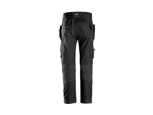 Snickers Workwear 69020404048, Bukser, Mand, Sort, Elastin, Polyesteri, 270 g/m², 88 % polyamidi, 12 % elastaani