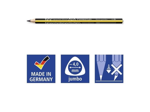 Staedtler Noris jumbo 119, 48 stykker, Forest Stewardship Council (FSC)