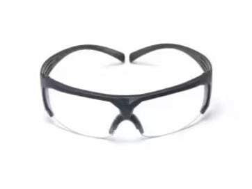 3M SecureFit Protective Eyewear, Vernebriller, Monteringsarbeid, Konstruksjons-/renoveringsarbeid, Svart, Gjennomsiktig, Plast, Polykarbonat