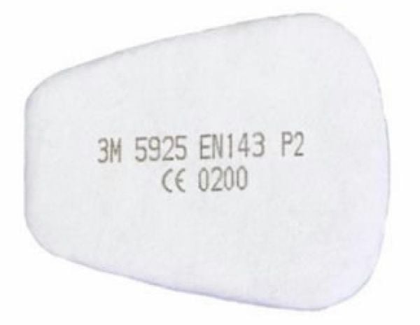 3M Filter 5925 P2 pak a 2 stk til 501 holder