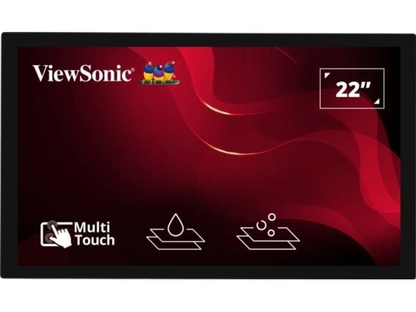 ViewSonic XF2230 - LED-skjerm - 22" (21.5" synlig) - åpen ramme - berøringsskjerm - 1920 x 1080 Full HD (1080p) - 210 cd/m² - 1000:1 - 22 ms - HDMI...